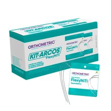 Kit Promocional Arco Flexy NiTi Redondos+Retan. Orthometric
